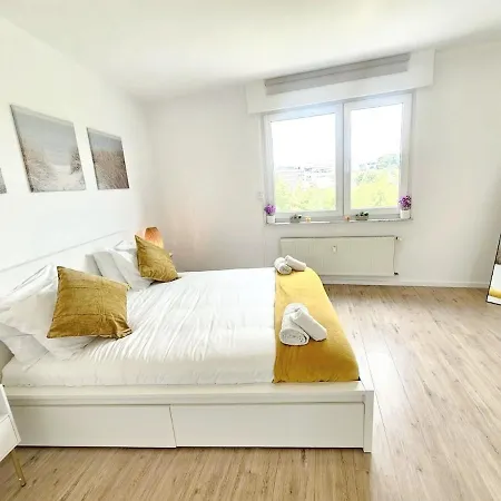 Apartman Bright 2br W Terrace&parking Spaces Luxemburg